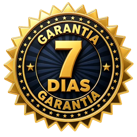 Selo de garantia de 7 dias